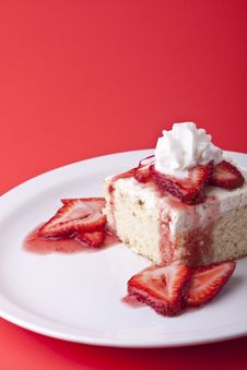 Strawberry Shortcake Royalty Free Stock Photos Strawberry Shortcake Royalty Free Stock Photos