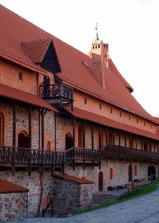 Trakai Castle Stock Image