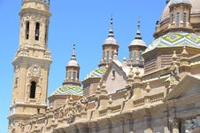 Basilica Del Pilar Stock Image Basilica Del Pilar Stock Image