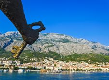 Statue Of St. Peter In Makarska, Croatia Stock Photo Statue Of St. Peter In Makarska, Croatia Stock Photo