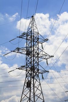 High Voltage Power Line Royalty Free Stock Image High Voltage Power Line Royalty Free Stock Image