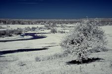 Landscape In The Infrared Royalty Free Stock Images Landscape In The Infrared Royalty Free Stock Images