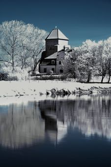 Landscape In The Infrared Royalty Free Stock Images Landscape In The Infrared Royalty Free Stock Images