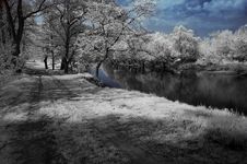 Landscape In The Infrared Stock Photography Landscape In The Infrared Stock Photography