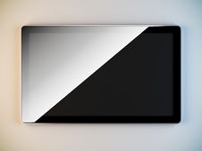 Minimalist Style Lcd Panel. Stock Images