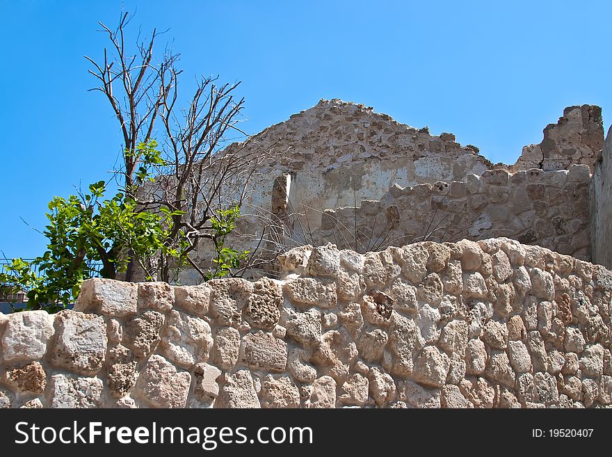 Ancient ruins in Israel Caesarea