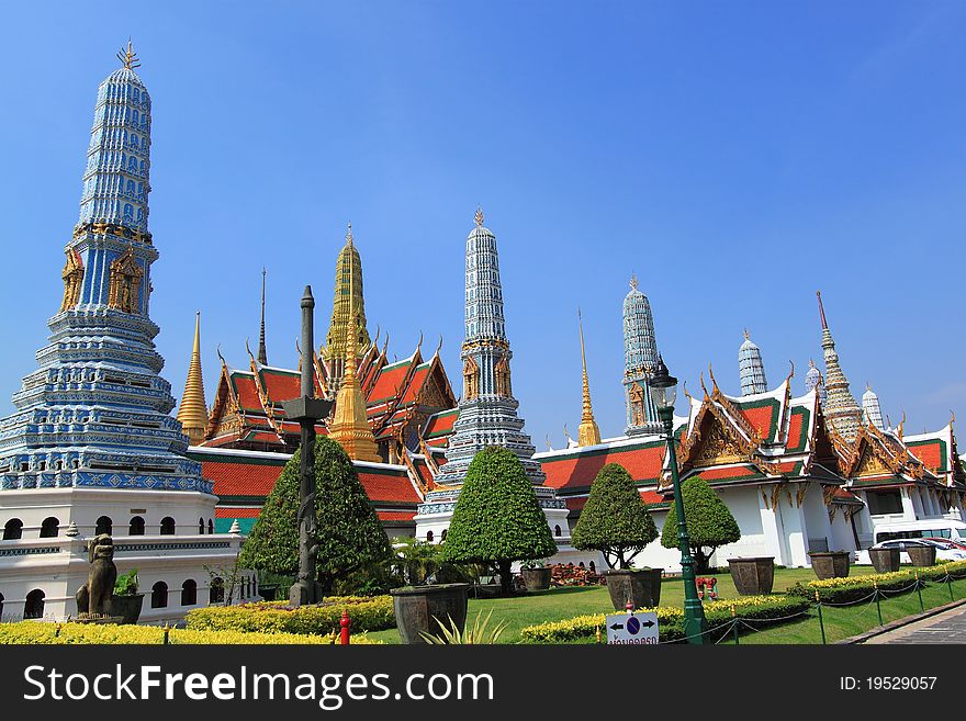 Wat Phra Keow, Bangkok, Thailand.