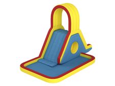 Inflatable Children`s Slide Royalty Free Stock Photos Inflatable Children`s Slide Royalty Free Stock Photos