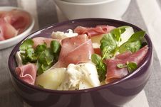 Salad In A Bowl Royalty Free Stock Photography Salad In A Bowl Royalty Free Stock Photography
