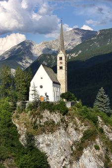 Church In The Swiss Mountains Stock Photography Church In The Swiss Mountains Stock Photography