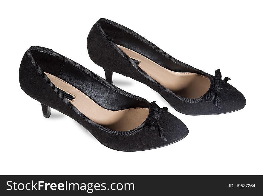 Women S Suede Shoes Of Black