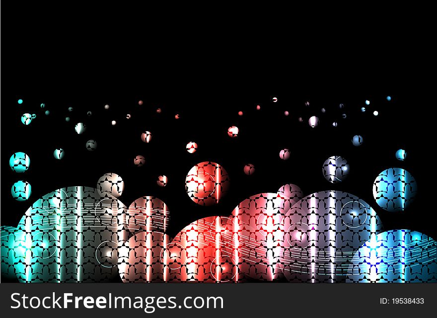 Bright abstract background with lighting effects. Bright abstract background with lighting effects