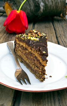 Chokolate Cake Stock Image Chokolate Cake Stock Image