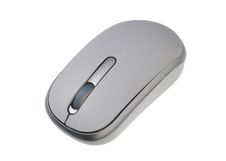 White Computer Mouse Stock Photos