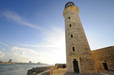 El Morro Lighthhouse In Havana Bay Entrance Stock Photos El Morro Lighthhouse In Havana Bay Entrance Stock Photos