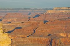 Grand Canyon At Sunrise Stock Photos