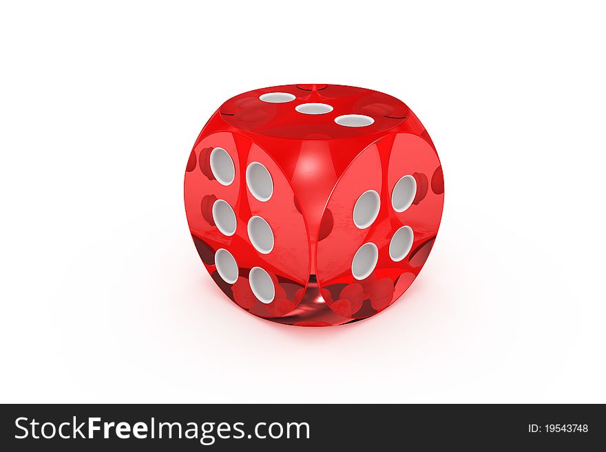 Red dice.