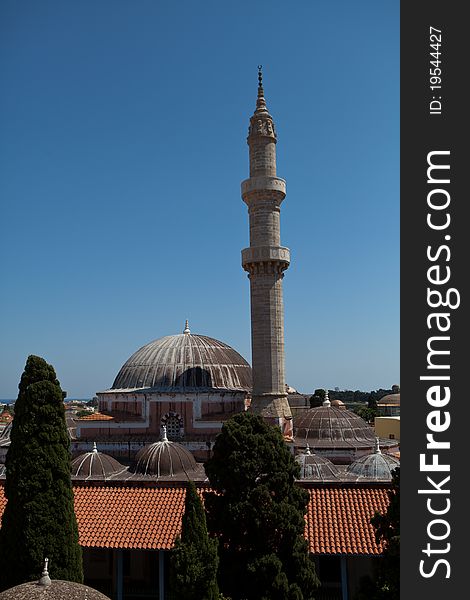 Sulleyman mosque rhodes town greece