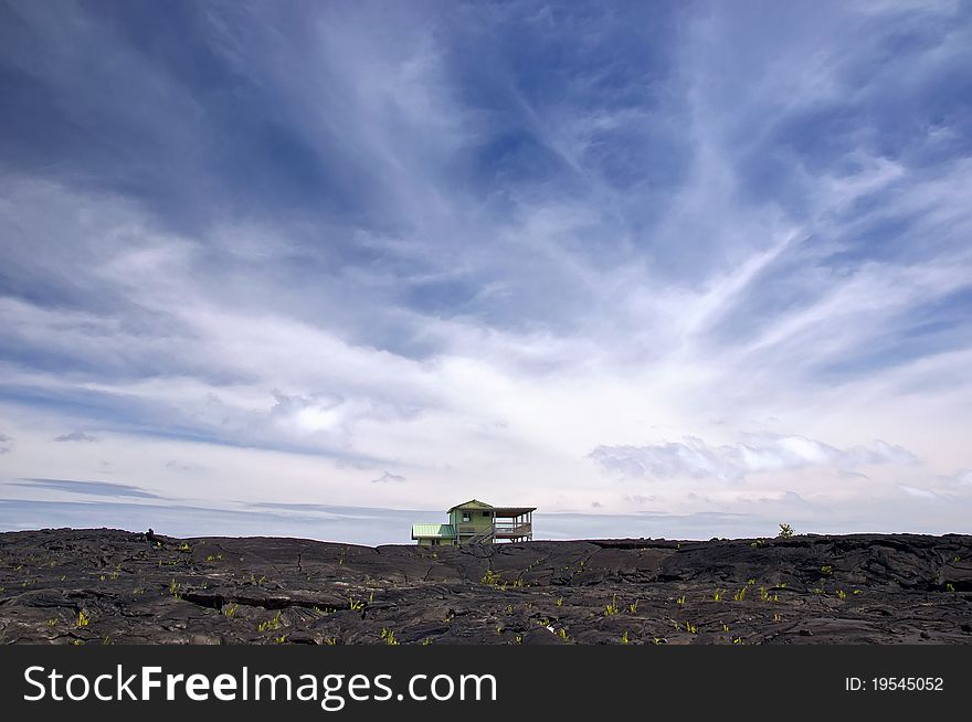 Recent lava flow, Kalapana, Hawaii