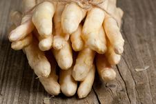 Fresh White Asparagus Royalty Free Stock Photography Fresh White Asparagus Royalty Free Stock Photography