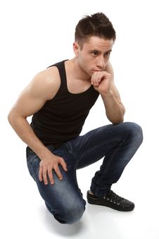 Watching Carefully Royalty Free Stock Photo Watching Carefully Royalty Free Stock Photo