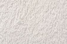White Soft Towel Texture Stock Photo