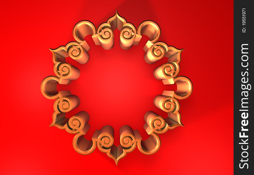 Abstract flower - 3D