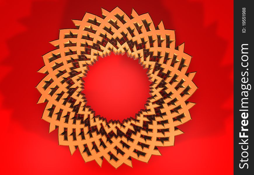 Abstract flower - 3D