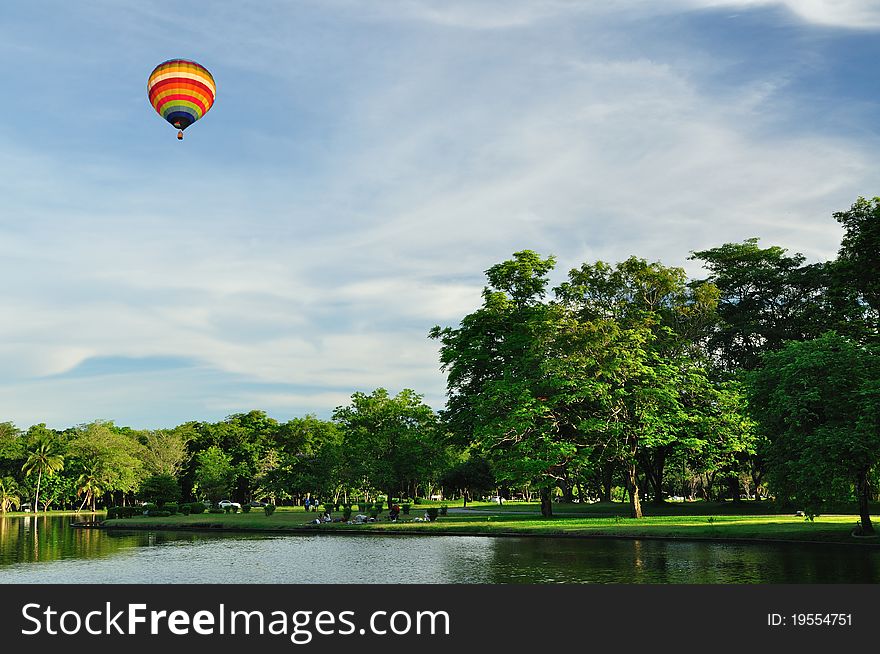 Balloon With Blue Sky