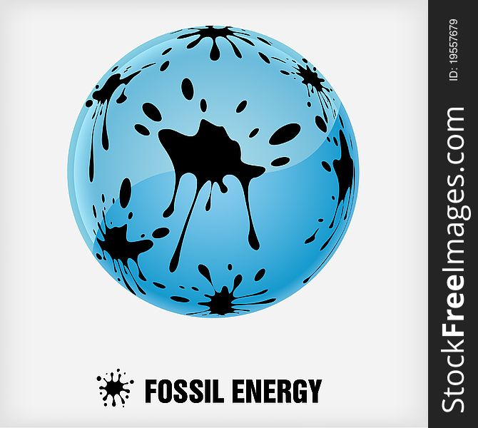 Recycle Symbol, Fossil Energy