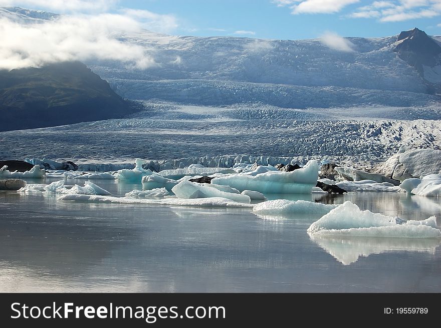 Glaciers And Icebergs, Iceland