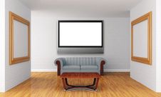 Show Room With Lcd Tv Stock Photography Show Room With Lcd Tv Stock Photography