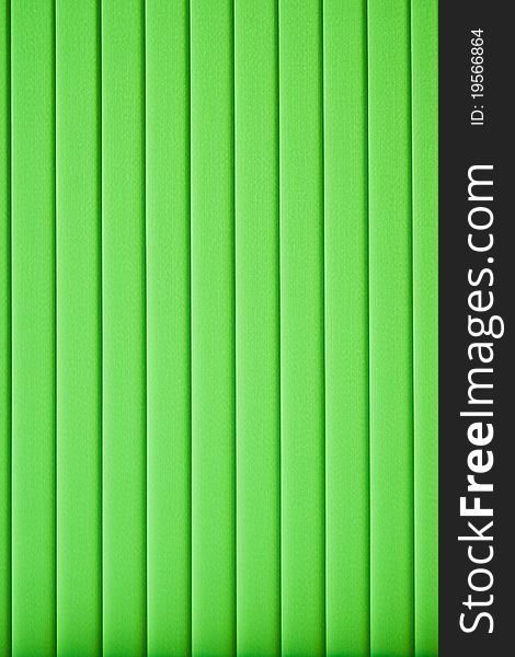 Beautiful color blind, the green color. Beautiful color blind, the green color