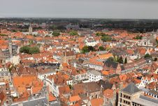 Bruges Panorama Stock Images Bruges Panorama Stock Images