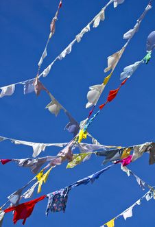 Free Colored Shirts On A Clothesline Stock Photo - 19572520