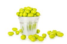 Colored Candy In The Bucket Stock Photos Colored Candy In The Bucket Stock Photos