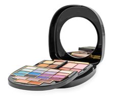 A Colorful Make-Up - Cosmetics Kit Stock Photography A Colorful Make-Up - Cosmetics Kit Stock Photography