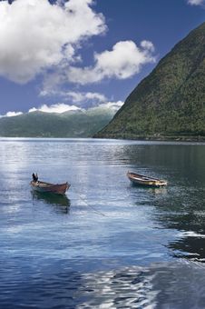 Norwegian Boats Stock Photography Norwegian Boats Stock Photography