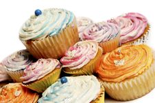 Colorful Cupcakes Stock Photo Colorful Cupcakes Stock Photo
