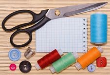 Sewing Accessories Stock Image Sewing Accessories Stock Image