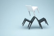 Composition And Is Three Chairs Stock Photos Composition And Is Three Chairs Stock Photos