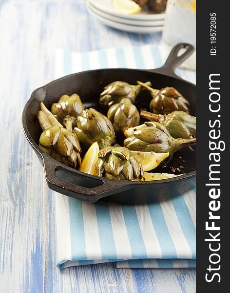 Roasted Artichokes