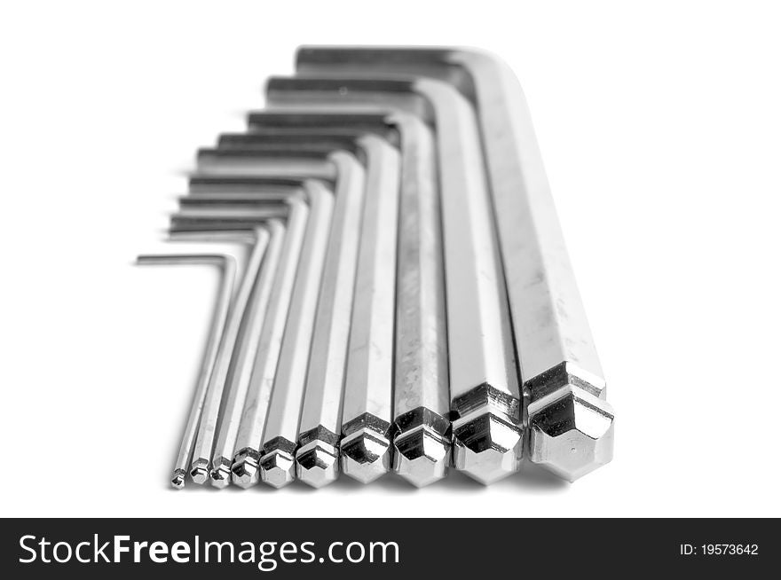 Ascending hex key set