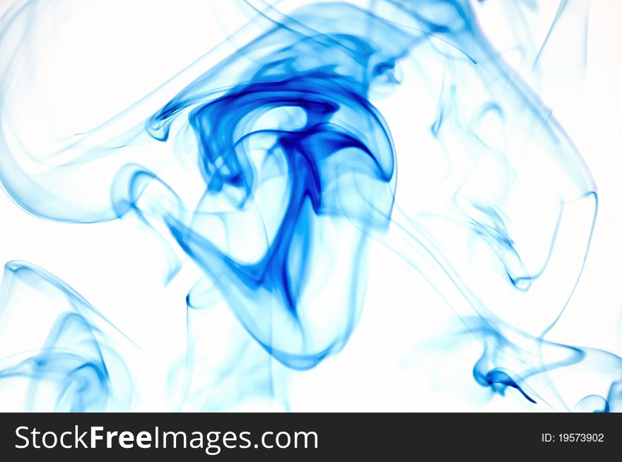 Abstract blue background in white, with amazing colors