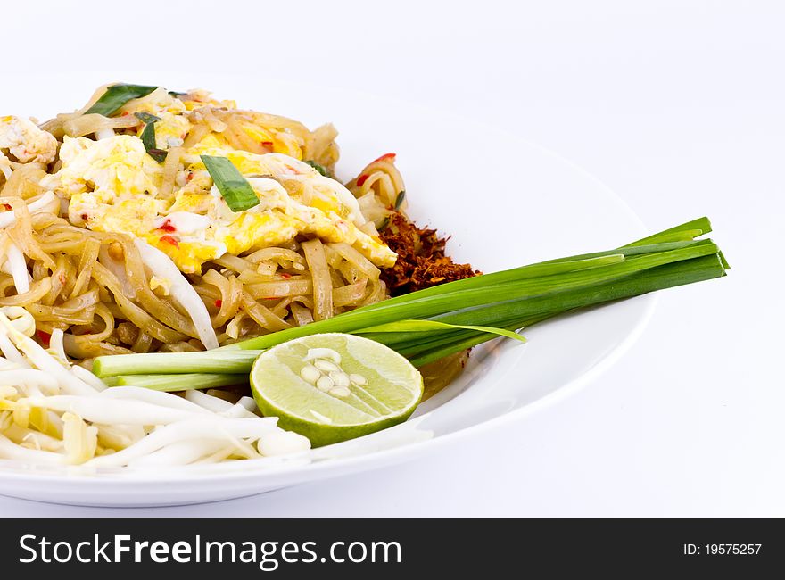 Thai food Pad Thai , Stir fry noodles
