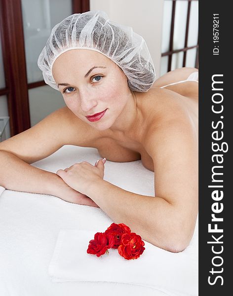 Cosmetic procedures in day spa salon. Cosmetic procedures in day spa salon