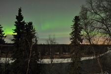 Horizon Aurora Royalty Free Stock Image