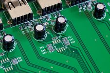 Computer Board Detail Stock Image Computer Board Detail Stock Image