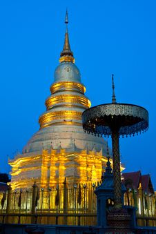 Pagoda In Thailand, Lumpoon Stock Images