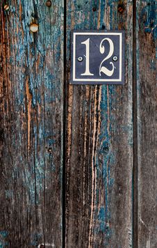 Wooden Door Stock Photography